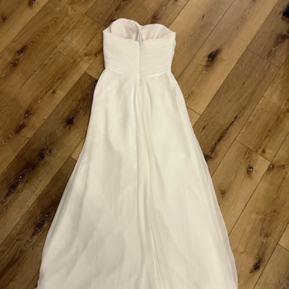 Symphony of Venus Ruched Strapless Wedding Dress - Picture 6 of 11